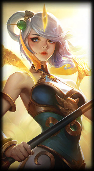 Lunar Empress Lux loading screen art
