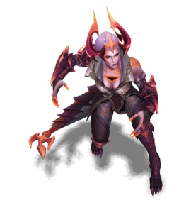 Ruined Shyvana Ruby chroma