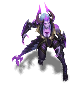 Ruined Shyvana Tanzanite chroma