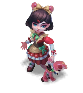 Cafe Cuties Annie Ruby chroma