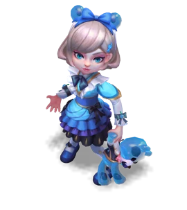 Cafe Cuties Annie Aquamarine chroma