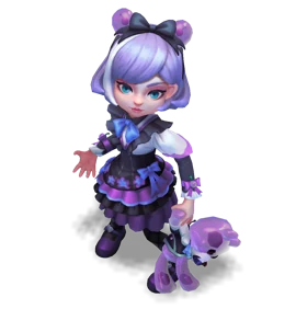 Cafe Cuties Annie Tanzanite chroma