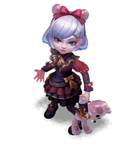 Cafe Cuties Annie Obsidian chroma