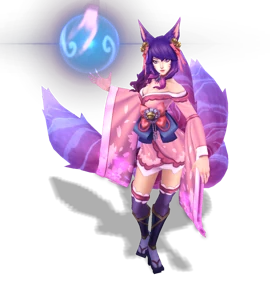 Spirit Blossom Ahri Rose Quartz chroma