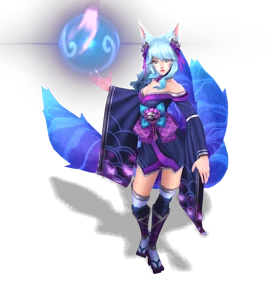 Spirit Blossom Ahri Obsidian chroma