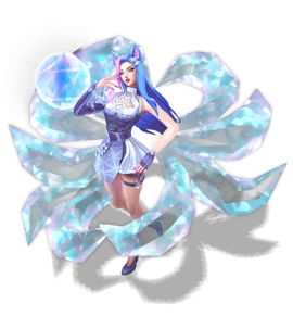K/DA ALL OUT Ahri Pearl chroma