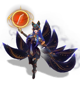 Arcana Ahri Obsidian chroma