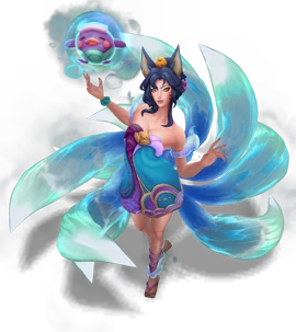 Spirit Blossom Springs Ahri Turquoise chroma