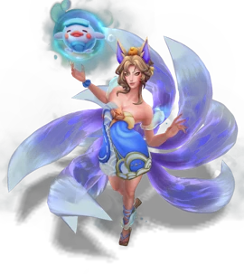 Spirit Blossom Springs Ahri Sapphire chroma