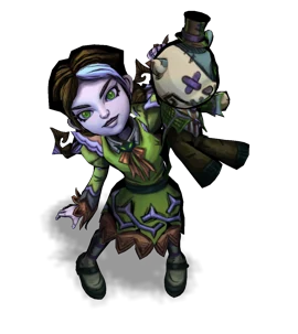 Fright Night Annie Emerald chroma