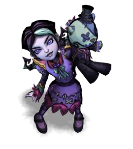 Fright Night Annie Tanzanite chroma