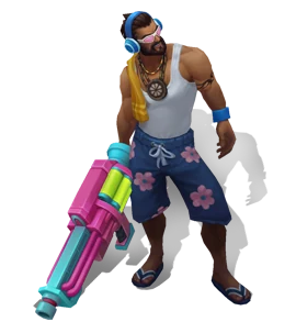 Pool Party Graves Sapphire chroma