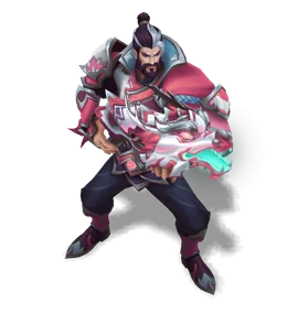 Porcelain Graves Rose Quartz chroma