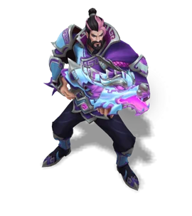 Porcelain Graves Tanzanite chroma