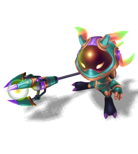 Astronaut Fizz Turquoise chroma