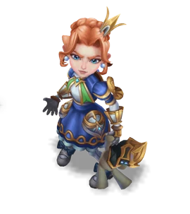 Battle Princess Annie Sapphire chroma