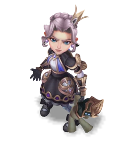 Battle Princess Annie Obsidian chroma