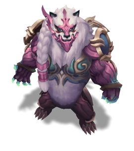 Duality Dragon Volibear Rose Quartz chroma