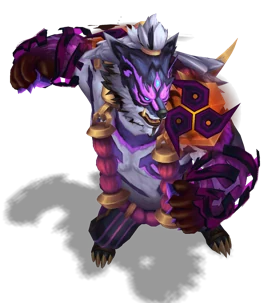 Inkshadow Volibear Tanzanite chroma