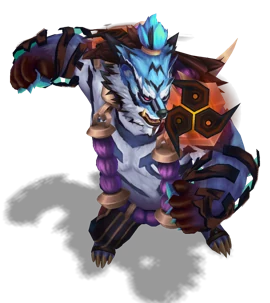 Inkshadow Volibear Sapphire chroma