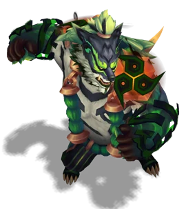 Inkshadow Volibear Emerald chroma