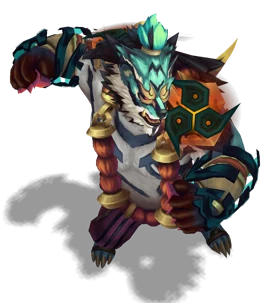 Inkshadow Volibear Turquoise chroma