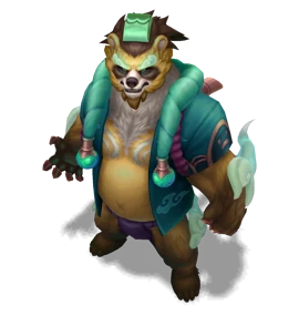 Spirit Blossom Springs Volibear Turquoise chroma