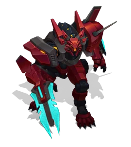 Mecha Rengar Ruby chroma