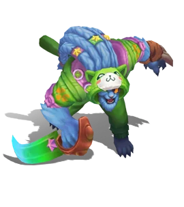 Pretty Kitty Rengar Emerald chroma