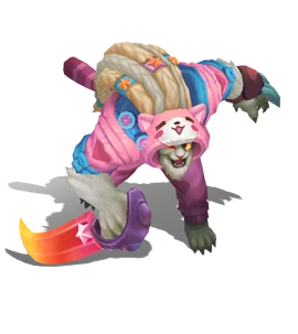 Pretty Kitty Rengar Rose Quartz chroma