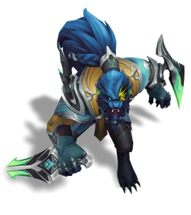 Sentinel Rengar Aquamarine chroma