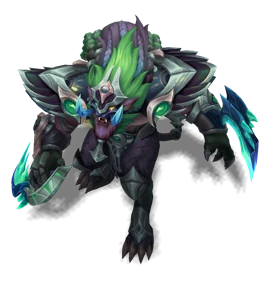 Victorious Rengar Emerald chroma