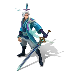 Eternal Sword Yi (Master Yi) Turquoise chroma