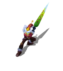 Snow Man Yi (Master Yi) Ruby chroma