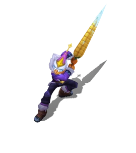 Snow Man Yi (Master Yi) Amethyst chroma