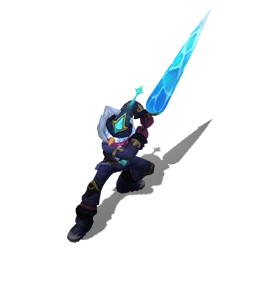 Snow Man Yi (Master Yi) Obsidian chroma
