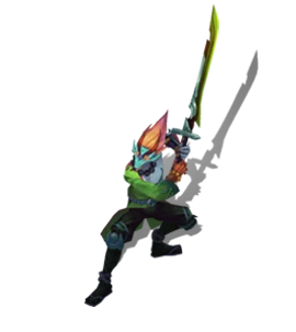 Blood Moon Master Yi Emerald chroma