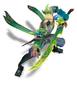 Spirit Blossom Master Yi Emerald chroma