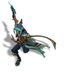 Inkshadow Master Yi Turquoise chroma