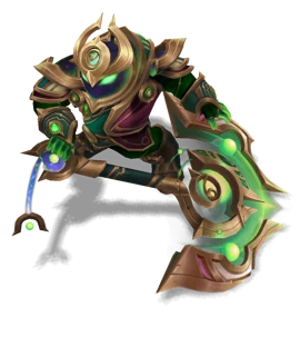 Cosmic Paladin Nautilus Emerald chroma