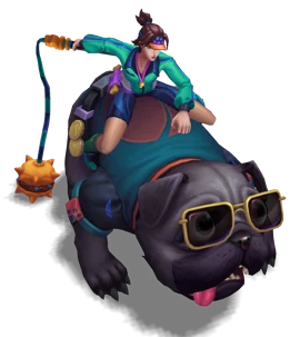 Pug Trainer Sejuani Turquoise chroma