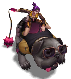 Pug Trainer Sejuani Obsidian chroma