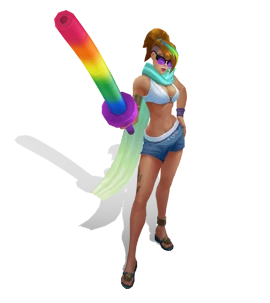 Pool Party Fiora Rainbow chroma