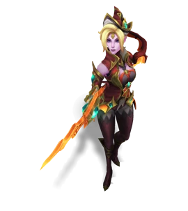 Bewitching Fiora Ruby chroma