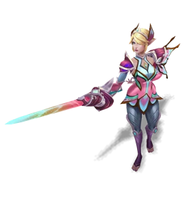 Faerie Court Fiora Rose Quartz chroma