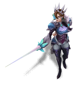 Battle Queen Fiora Sapphire chroma