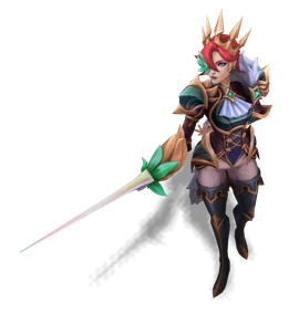Battle Queen Fiora Obsidian chroma