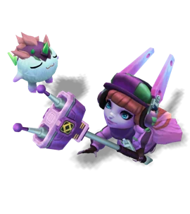 Monster Tamer Lulu Amethyst chroma
