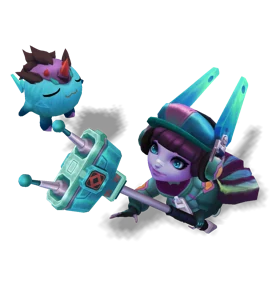 Monster Tamer Lulu Turquoise chroma