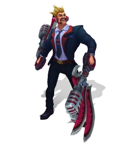 Primetime Draven Obsidian chroma